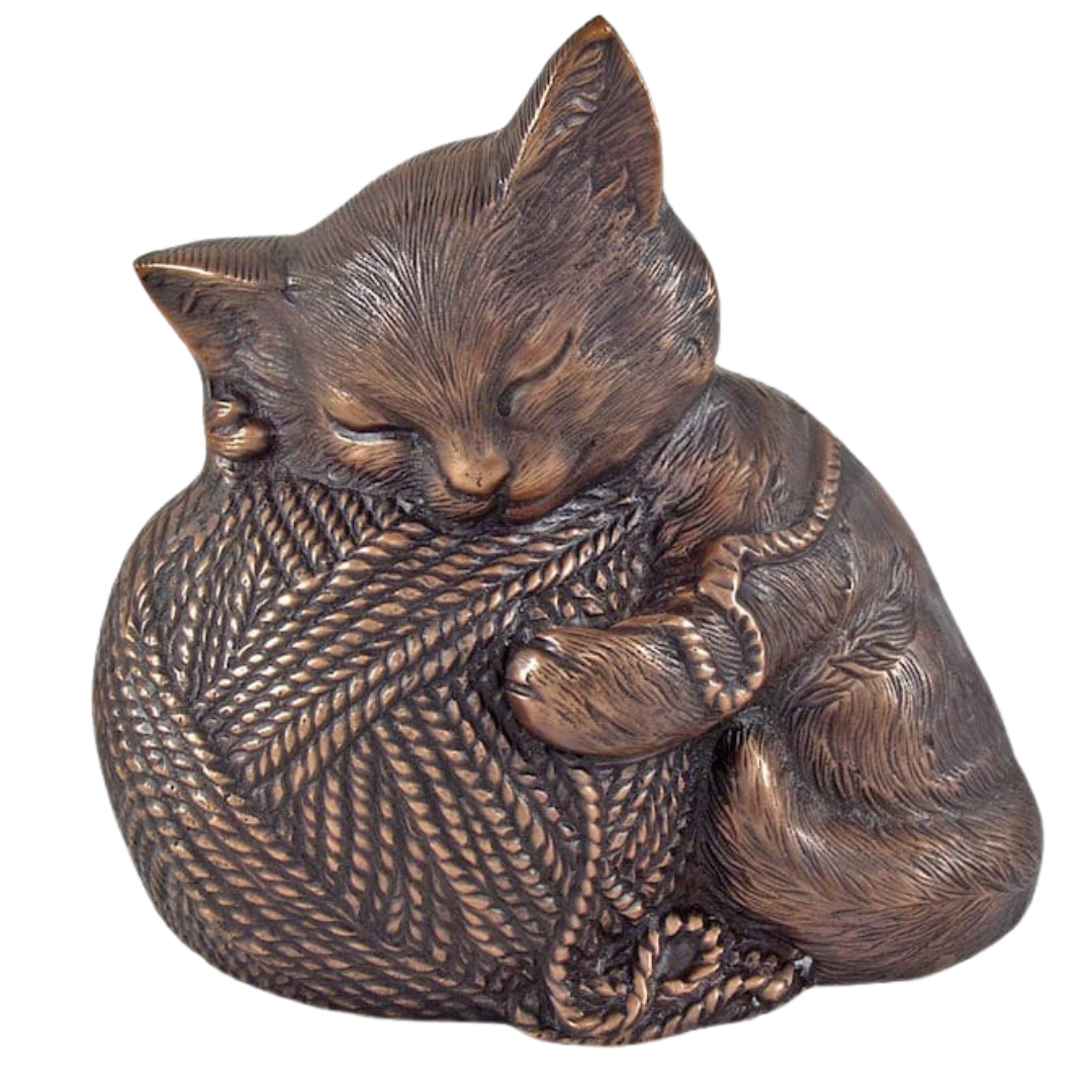 Precious bronze kitty