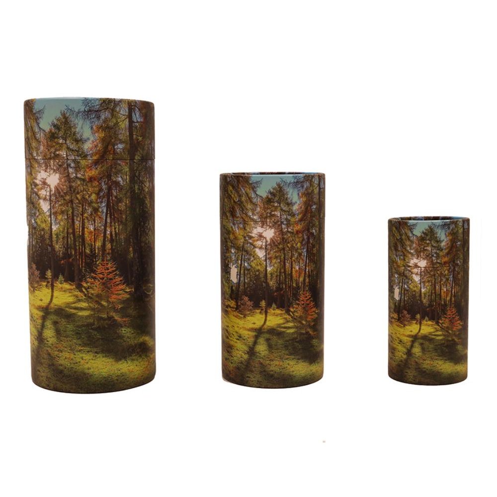 scattering tube Heart Urn rukugray Forever Pets Funeral